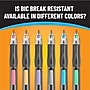 BIC Break Resistant Mechanical Pencil, 0.7, #2 Medium Lead, 4/Pack (MV7PRP4-BLK)~#|#~0EED1EEE-3E45-4F69-951E8AC8000DF086_sc7