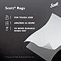 Scott Rags in a Box, 9" x 12", White, 200 Sheets/Box (75260)~#|#~0F107E0F-113A-4F71-82B2C3EAED347E8F_sc7