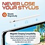 Delton AP7 Stylus Pen for iPad, Wireless Magnetic Charging, White (DAP7)~#|#~0F19C412-79C8-45AE-A07EFCD21E9984FE_sc7