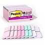 Post-it Recycled Super Sticky Notes, 1 7/8" x 1 7/8", Wanderlust Pastels Collection, 70 Sheet/Pad, 18 Pads/Pack~#|#~0F19D42A-920F-45B9-8D1C734548278B89_sc7