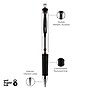uni-ball 207 Impact RT Retractable Gel Pens, Bold Point, Red Ink, Dozen (65872)~#|#~0F2D21AB-F339-4F58-9624664565095DD6_sc7