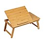 Mind Reader 12" x 19.75" Lap Desk/Laptop Stand With Folding Legs, Brown (BEDTRAYBM-BRN)~#|#~0F30091A-8E26-43EE-BD3F8C4D3DB5E298_sc7