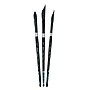 Silver Brush Black Velvet Dagger/Oval Brushes, 3/Pack (SLVBV3057)~#|#~0F398B99-5659-4F21-A5A3EF3A4BCA3D61_sc7