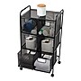 Mind Reader 6-Drawer Office Utility Cart, Black (6DRMESH-BLK)~#|#~0F3F9888-D333-4AA7-B8F892F11FCDCBDB_sc7