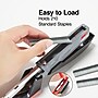 Staples One-Touch Desktop Stapler, 20 Sheet Capacity, Gray/Black/Red (44425)~#|#~0F413FB0-2425-4BFF-90F8FAA97855CC1D_sc7