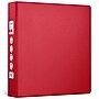 Staples 2" 3-Ring Non-View Binder, D-Ring, Red (55366/26305)~#|#~0F6476AF-662D-4179-9BBE60BE9C812503_sc7