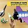Scotch Magic Invisible Clear Tape With Dispenser, 0.75" x 18 yds., 1" Core, Transparent, 6 Rolls/Pack (6122)~#|#~0F808703-8398-4751-81ABDC27E935F5F1_sc7