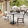 Flash Furniture Acadia 31.25" Round Wooden Dining Table with Round Base, Gray Faux Concrete/Black Base (STRD31CGTR18)~#|#~0F9C6F36-79B7-42D5-B4CCAECE2C8C821D_sc7