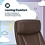 Serta Torrington Ergonomic Polyurethane Big & Tall Chair, 400 lb. Capacity, Dark Walnut Brown (52399-DBRN)~#|#~0FA60AAE-1B0B-42F1-A8FBE8D920ABFAF3_sc7