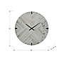 Monarch Specialties Inc. 30" Quartz Wall Clock, Plastic Frame, Battery Powered (I 9038)~#|#~0FD2E233-6C3E-46A2-8EB8C5DC9204CE92_sc7