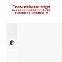 Staples Write & Erase Paper Dividers, White, 5-Tabs, 36 Sets (ST63044)~#|#~0FDB14FF-F59C-4CBB-AB1130616398B0CD_sc7