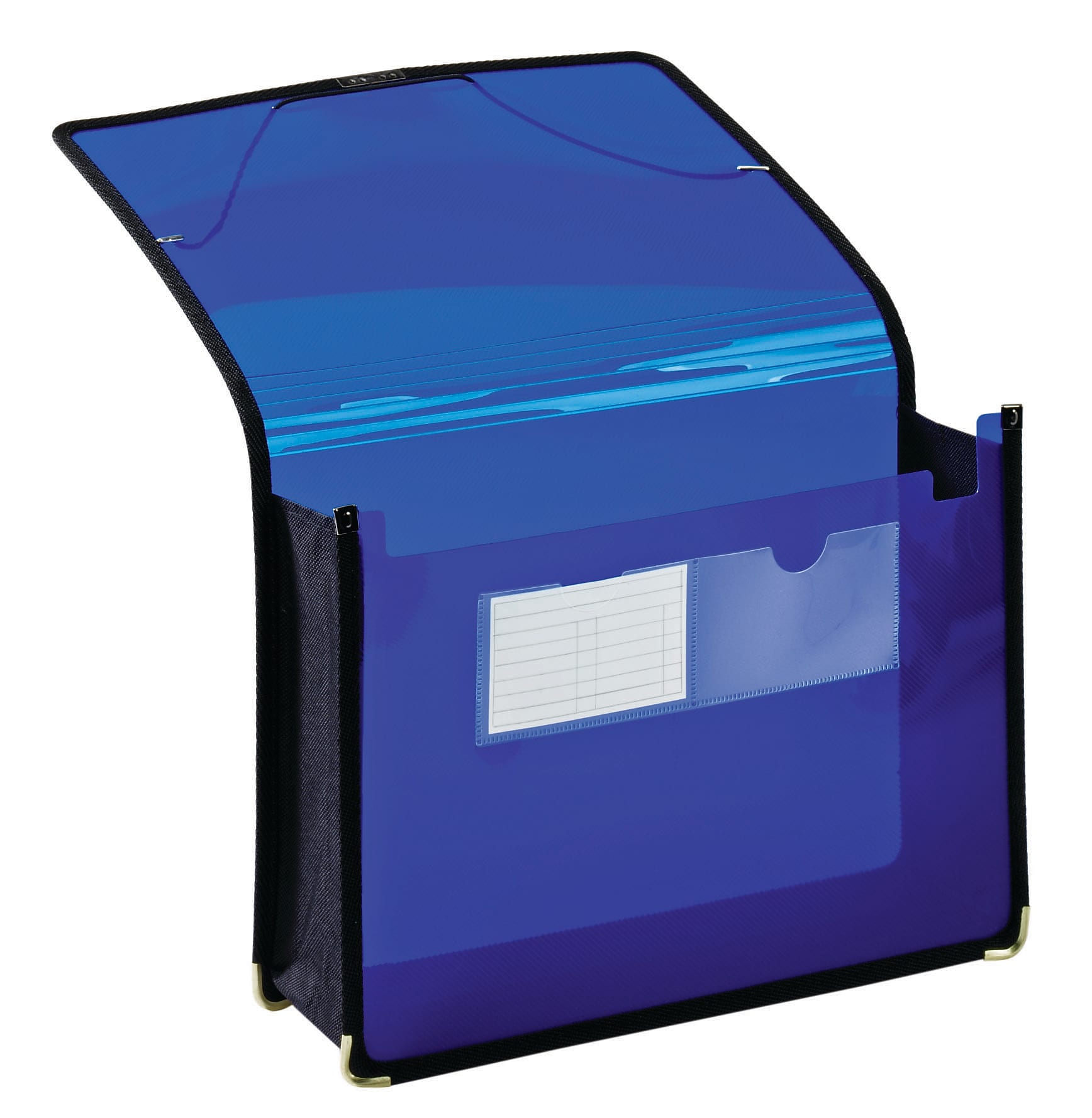 thumbnail image 2 of Staples Reinforced Plastic Accordion File 13-Pocket Letter Size Purple... 2 of 13