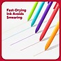 TRU RED™ Retractable Quick Dry Gel Pens, Medium Point, 0.7mm, Blue, Dozen (TR54499-CC)~#|#~0FF06A2C-A5D9-418A-8F8E8355F4E4784B_sc7