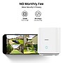 aosu 2K QHD 3.0-MP Outdoor Dual-Band Wireless AI-Smart Solar Security 4-Camera Kit with HomeBase Recorder, White (C9C-4H)~#|#~1008792A-0A33-4321-85683C9A72962C29_sc7