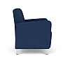 Lesro Ravenna Vinyl Guest Chair, Patriot Plus Imperial Blue/Brushed Steel (RV1101.FBS-01PPIB)~#|#~101AE22C-EFBF-4687-9FC790EAE81B03C7_sc7