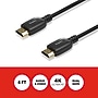 Staples TECH 4 ft. HDMI to HDMI Audio/Video Cable, Male to Male, Black (ST62468)~#|#~103024E7-56D4-4B58-A6465BAB0027E789_sc7