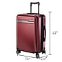 Ricardo Beverly Hills Brentwood 21" Hardside Carry-On Suitcase, 8-Wheeled Spinner, Crimson (186-21-618-4WB)~#|#~1043EFC4-1328-49FF-86D5D7EDD05E9FB9_sc7