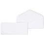 Staples #10 White Gummed Business Envelopes, 4 1/8" x 9 1/2", Standard V‑Flap Mailing Envelopes, 500/Box~#|#~10537A48-505B-4914-BBD96AEB2E3575E9_sc7