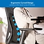 Mount-It! Ergo Collection Memory Foam Full-Back Cushion, Black (MI-1106)~#|#~1054C102-0CE3-473C-AC7FBB3EC8B0032B_sc7