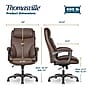 Thomasville Danvers Ergonomic Polyurethane Big & Tall Chair, 400 lb. Capacity, Dark Walnut Brown (52403-DBRN)~#|#~1055ECB4-C488-4986-A371B06FECB5CBD5_sc7