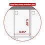 Staples 24" x 36" Monthly Dry-Erase Wall Calendar, Reversible, White/Gray (ST60365-25)~#|#~10635489-EE09-45CB-8ED2FB03B4D515CB_sc7