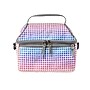 L.L.Bean Flip-Top Insulated Lunch Box, 3-Compartment, Rainbow Dots (1000135103)~#|#~1064CC05-11F3-4046-997F61835531BE0E_sc7