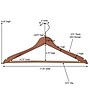 Household Essentials Slim Cedar Hangers, 16/Pack (26146)~#|#~1086D3C2-D09D-4704-8A1953BD4CA2201B_sc7