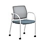 HON Ignition Fabric/Mesh Multipurpose Stacking Chair, Carolina/Designer White (HIGS6.F.H.IF.HAML21.PK7)~#|#~10891A08-768C-47D1-8925F7A67A7476D4_sc7