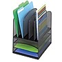 Safco® Onyx™ 3266 Mesh Desktop Organizer, Mesh Desk Organizer 3 Horizontal 5 Upright, Black~#|#~108CCB95-009A-4533-B86EBBDD74BDBEA7_sc7