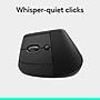 Logitech Lift Wireless Ergonomic Left Handed Optical Mouse, Graphite (910-006467)~#|#~109085B8-583D-4BE2-AEFFE600FD2DBE1D_sc7