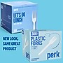 Perk™ Polystyrene Fork, Medium-Weight, White, 300/Pack (PK56401)~#|#~10A3DEF5-F235-4CD5-B1D01C594281C9EE_sc7