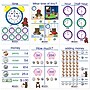 NewPath Learning Time & Money Bulletin Board Charts, English Edition, 12" x 18", 6/Set (NP-930225)~#|#~10B26317-1C09-4815-8338340A44ECA40F_sc7