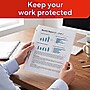 Staples Sheet Protectors, Clear, 100-Pack, Top-Loading, 3-Hole Punched, Letter Size Page Protectors for Binders~#|#~10B511E9-4599-48B2-97A7ECBEEFA09FD2_sc7
