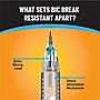 BIC Break Resistant Mechanical Pencil, 0.7, #2 Medium Lead, 4/Pack (MV7PRP4-BLK)~#|#~10B875CB-B433-4CD6-A4EFDE401D59CF94_sc7