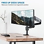 Mount-It! Adjustable Triple Monitor Mount with Gas Spring Arms, Up to 27", Black (MI-4753B)~#|#~10C3B215-EF95-4EF7-9F014C0CADC6DD66_sc7