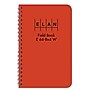 ELAN Field Surveying Computation Notebooks, 4.63" x 7.25", 100 Sheets, Orange (E64-8X4W ORG-6)~#|#~10D5666C-461D-4BBA-BFB4DDE416A2D9FD_sc7