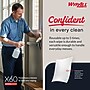 WypAll GeneralClean X60 Nylon Cleaning Wipers, 12" x 12.5", White, 76 Wipers/Box, 12/Carton (34865)~#|#~10DE46AF-2991-4126-BE007CDDE5BF5921_sc7