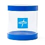 Medline Clean Sack Vertical Emesis Bag Dispenser, ABS Plastic, Blue/Clear, 6/Carton (NONEMBGDISP)~#|#~10E7C067-E74B-4A64-B66302147178FBA0_sc7