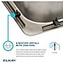 Elkay Lustertone 19-1/2" Drop In Single Basin Stainless Steel Kitchen Sink (LRAD1919653)~#|#~10EEED1F-56AC-46C6-A0FD5B63A64F7F28_sc7