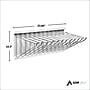 AdirOffice Steel Blueprint Hanging Wall File Rack, White (617-WHI)~#|#~1104ED90-4C18-4313-8C9C93FFF5304B8B_sc7