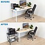 Mount-It! 3-Shelf Steel/Laminate Large Printer Cart with Wheels, Black (MI-7856)~#|#~1105535B-90AE-4375-83BEA34BCB382FDB_sc7