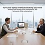 Uncaged Ergonomics 10.2" x 10" Metal Swivel Laptop Stand 2.0, White (SLS-White)~#|#~110738CD-6AF8-47E9-BB0D2AFD1DA15A0A_sc7