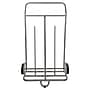 Champion Sports Scooter and Cone Storage Cart, Silver (SC036)~#|#~1108E4C8-EB47-4E5C-B46D70561A25A92C_sc7