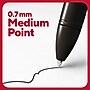 TRU RED™ Quick Dry Gel Pens, Medium Point, 0.7mm, Black, 5/Pack (TR54476)~#|#~110EEF9A-02AA-4983-AE6359135033F0C8_sc7