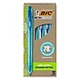 BIC Ecolutions Ocean-Bound Retractable Ballpoint Pens, Medium Point, Blue Ink, Dozen (BPRR11-BLU)~#|#~111AAD27-CB8F-4BAD-AA37FB98DBD380F5_sc7
