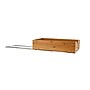 Household Essentials Glidez Bamboo and Steel Pull-Out/Slide-Out Storage Organizer for Under Cabinet Use 1-Tier, Natural (HE1086)~#|#~112F3236-BA88-4589-BACECF1EBE38B319_sc7