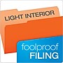 Pendaflex Two-Tone File Folder, 3-Tab, Legal Size, Orange, 100/Box (153 1/3 ORA)~#|#~113ED383-DF17-4767-ADA3A29EDFA290E5_sc7
