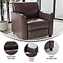 Flash Furniture HERCULES Diplomat Series LeatherSoft Office Guest and Reception Chair, Brown (BT8271BN)~#|#~115433B5-7617-4400-AC38D31C85237EF2_sc7