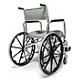Everest & Jennings Rehab Shower Commode Manual Wheelchair, 17" Seat Width, Fixed Full Arms, Silver (12022010)~#|#~115B45F4-31CC-4EA3-A98B4F2F0A30D840_sc7
