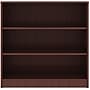 Lorell 36" 3-Shelf Bookcase with Adjustable Shelves, Mahogany Laminate (LLR99781)~#|#~115DC4F3-6C39-4A1C-9C6665AC73B51186_sc7
